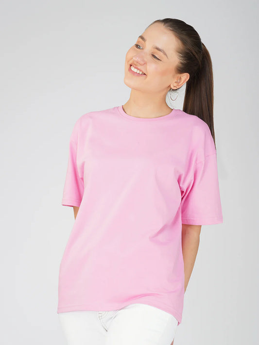Pink Oversized T-shirt