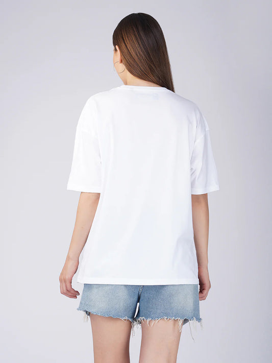 white Oversized T-shirt